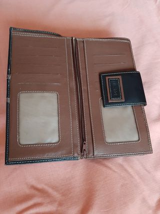 Cartera piel mujer