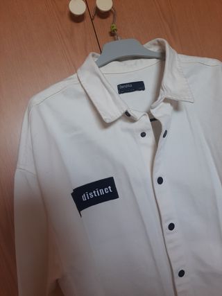 Chaqueta vaquera blanca