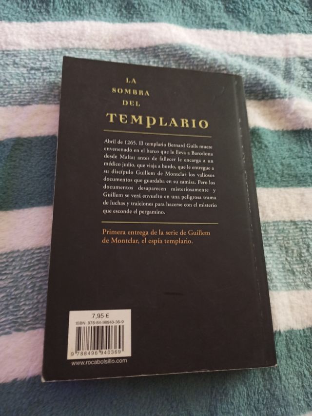 Libro La sombra del templario