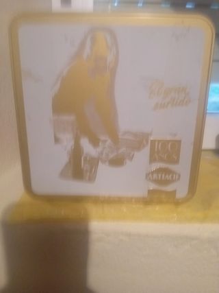 Caja metálica bombones galletas dulces