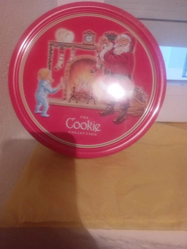 Caja metálica bombones galletas dulces