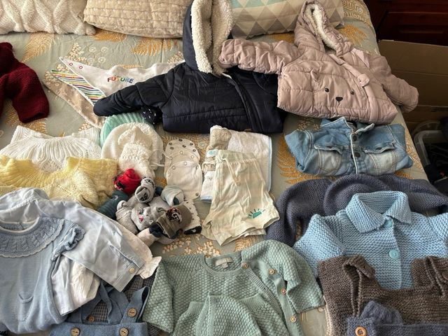 Lote ropa recien nacido 0-9 meses INTACTA