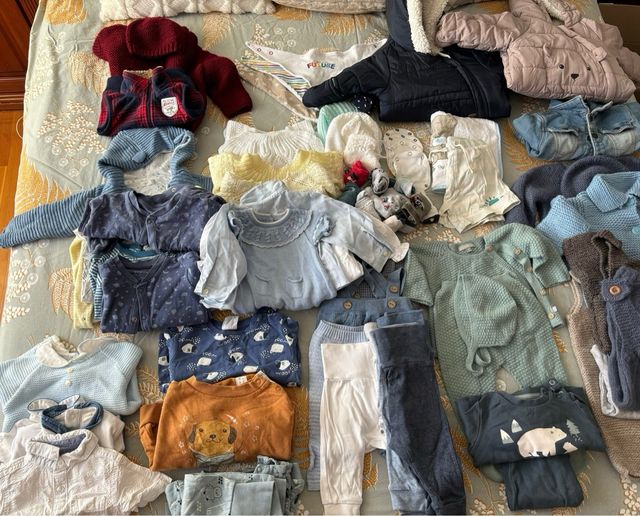 Lote ropa recien nacido 0-9 meses INTACTA