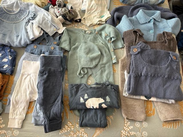 Lote ropa recien nacido 0-9 meses INTACTA