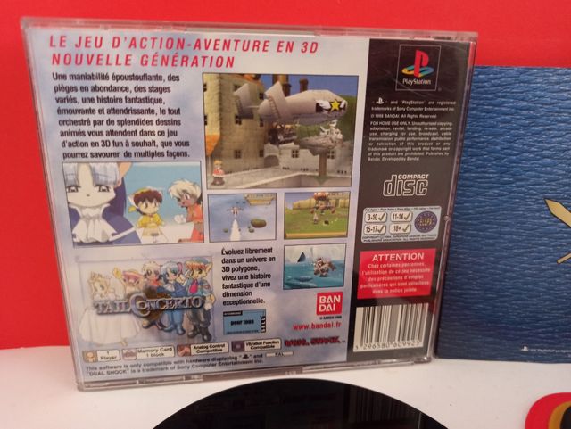 TAIL CONCERTO PS1 PSX PAL