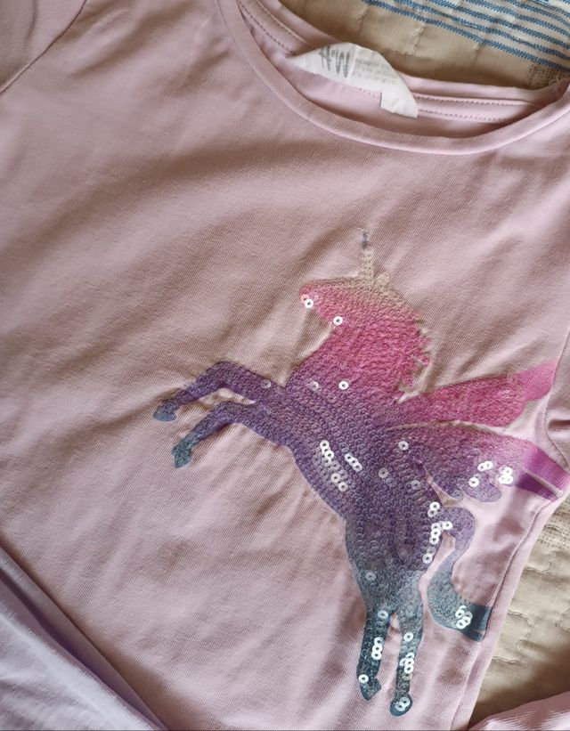 Due t-shirt bimba 4-6 anni