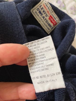 Felpa uomo Levi’s vintage 