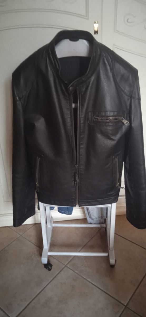 GIACCA IN PELLE DA UOMO 
