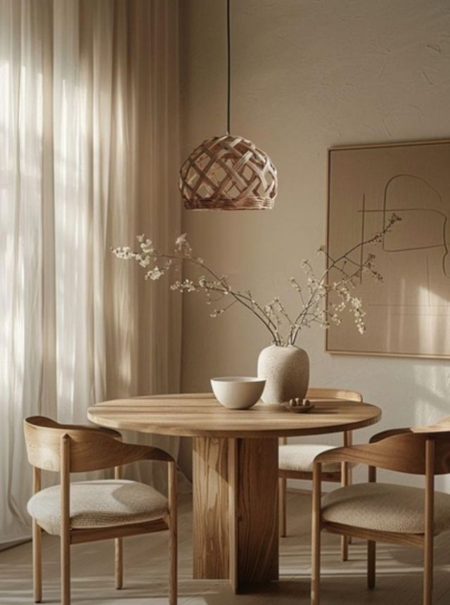 Lámpara colgante de mimbre eco. 