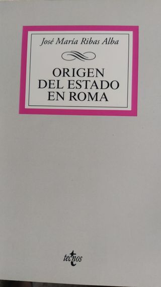 Origen del estado en Roma