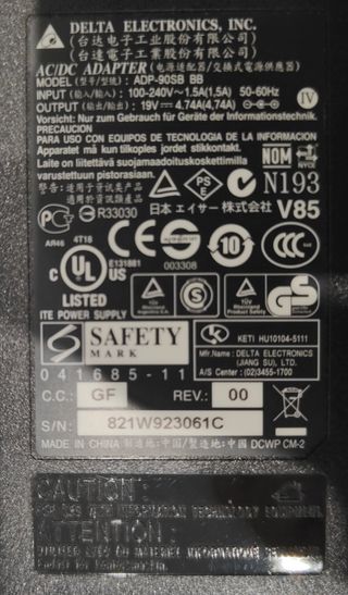Adaptador pc portátil ACER Asre 6530 seriesp
