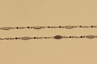 CADENA DE ORO BLANCO 18K/3.0Gr