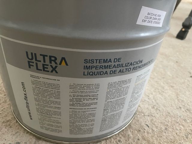 Impermeabilizacion ULTRA FLEX  cubo de 15kg