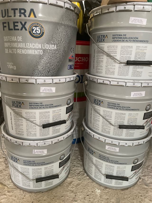 Impermeabilizacion ULTRA FLEX  cubo de 15kg