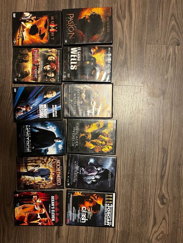 Lote de 10 peliculas dvd 