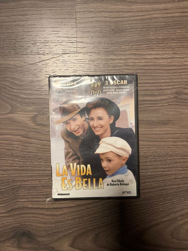Pelicula dvd nueva sin extrena la vida es bella 