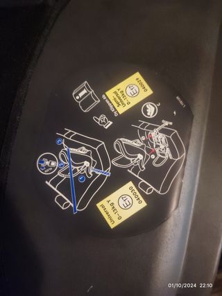 Sillita grupo 0+ klippan dinofix