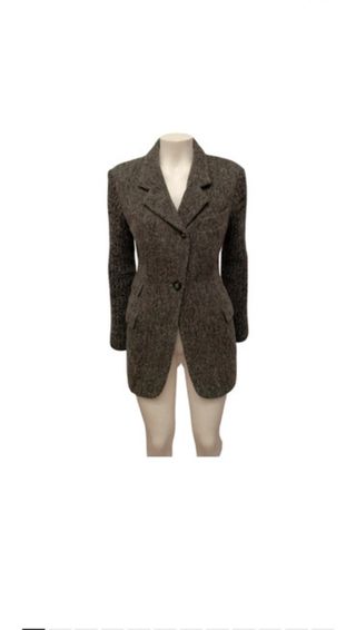 Giacca con maniche in lana