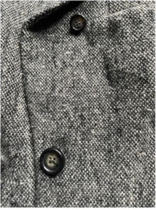 Giacca con maniche in lana