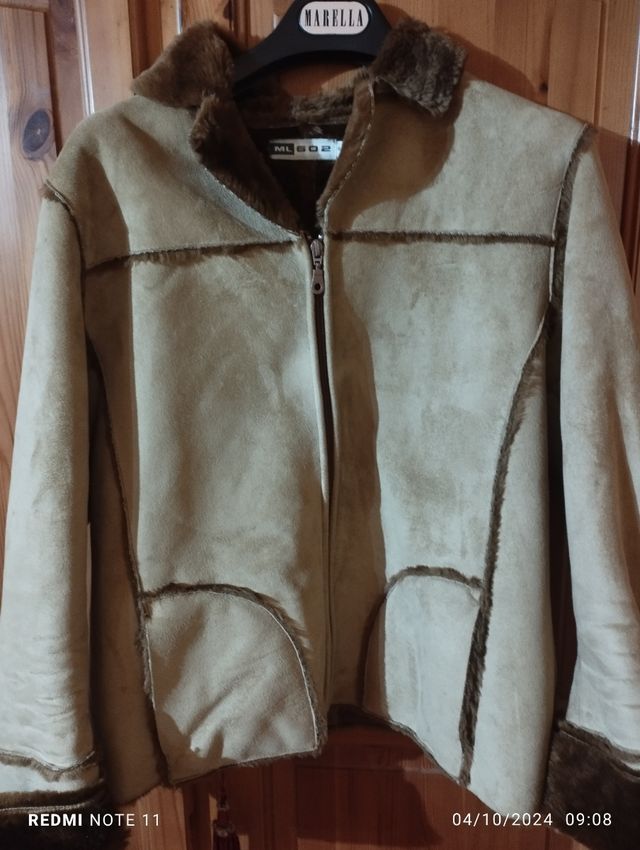 Giacca camosciata 