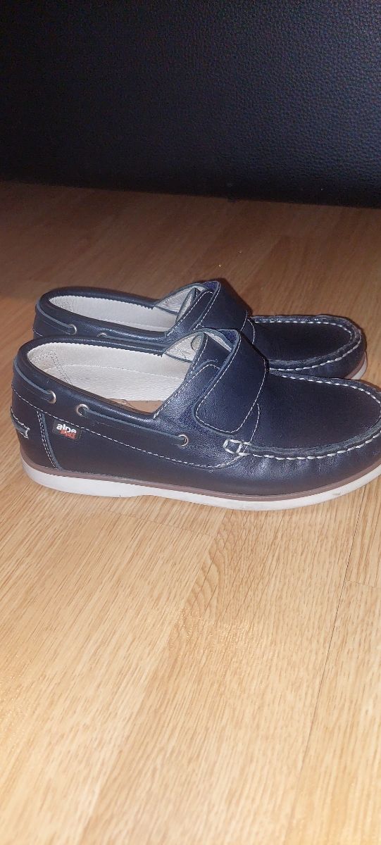 Mocasines azules niño talla 30