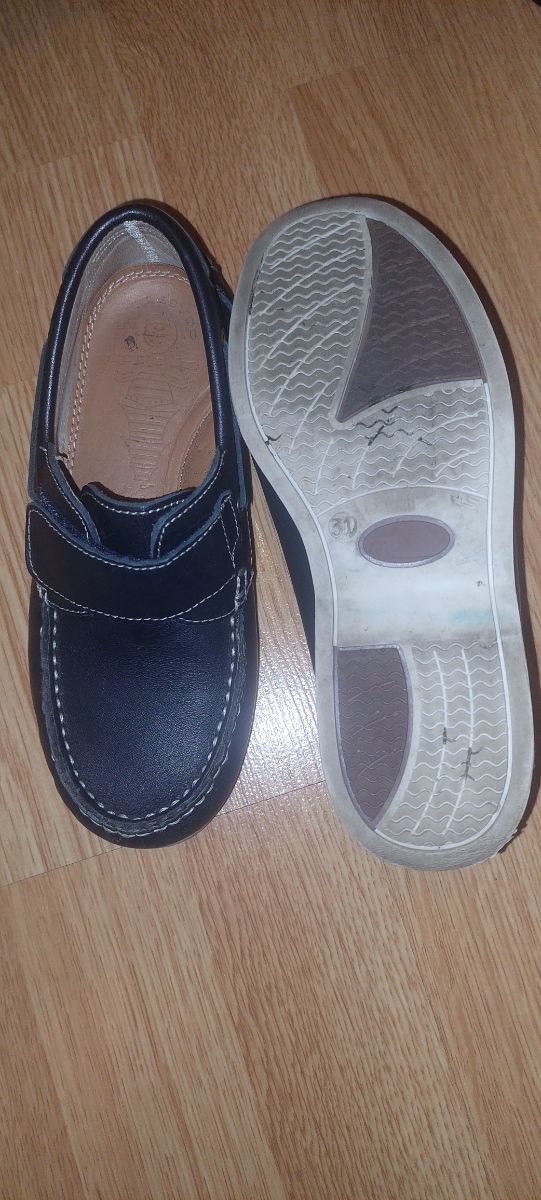 Mocasines azules niño talla 30