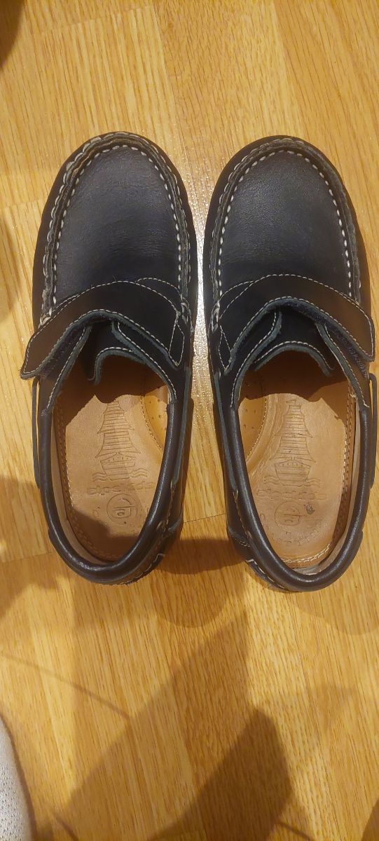 Mocasines azules niño talla 30