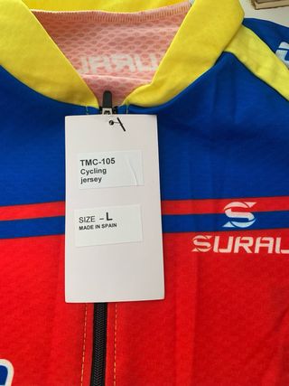 Maillot ciclismo