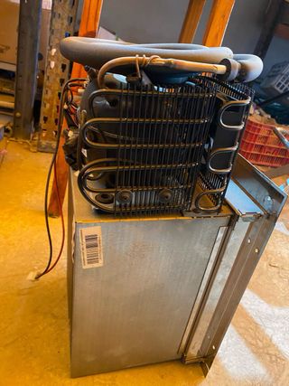 Nevera pequeña para camper.