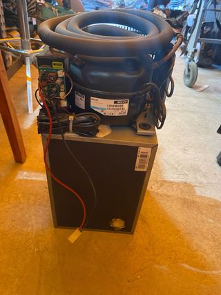 Nevera pequeña para camper.