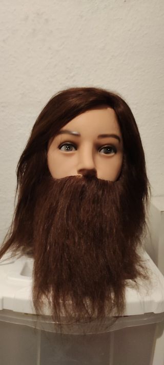 Maniquí Bermang caballero pelo natural