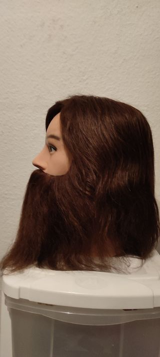 Maniquí Bermang caballero pelo natural