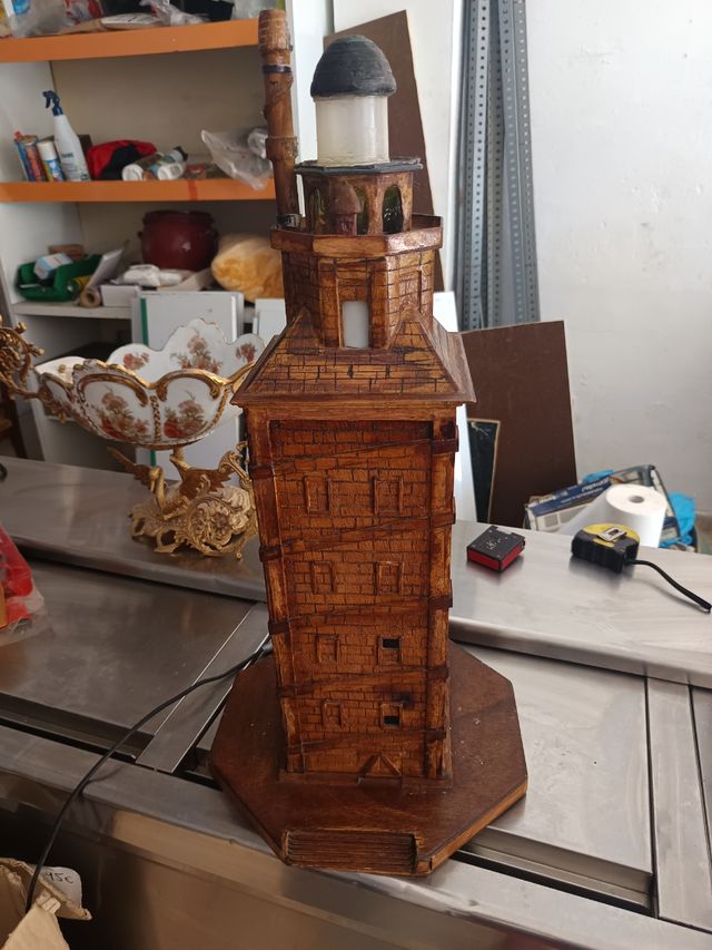 Faro, miniatura hecho a mano 