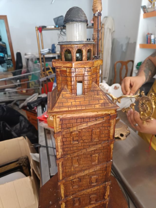 Faro, miniatura hecho a mano 