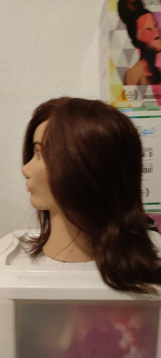 Maniquí señora pelo natural Pívot Point