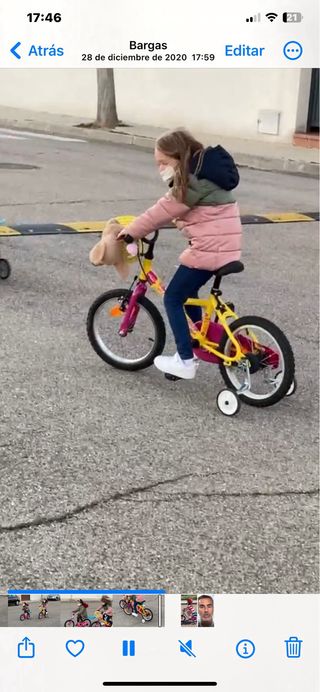 Bicicleta niños 16 pulgadas Btwin 