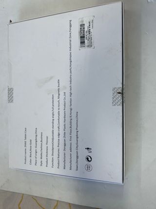 ZHIKE Funda con Teclado para iPad,con italiano