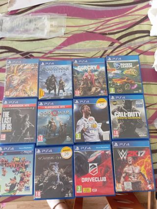 Juegos play 4