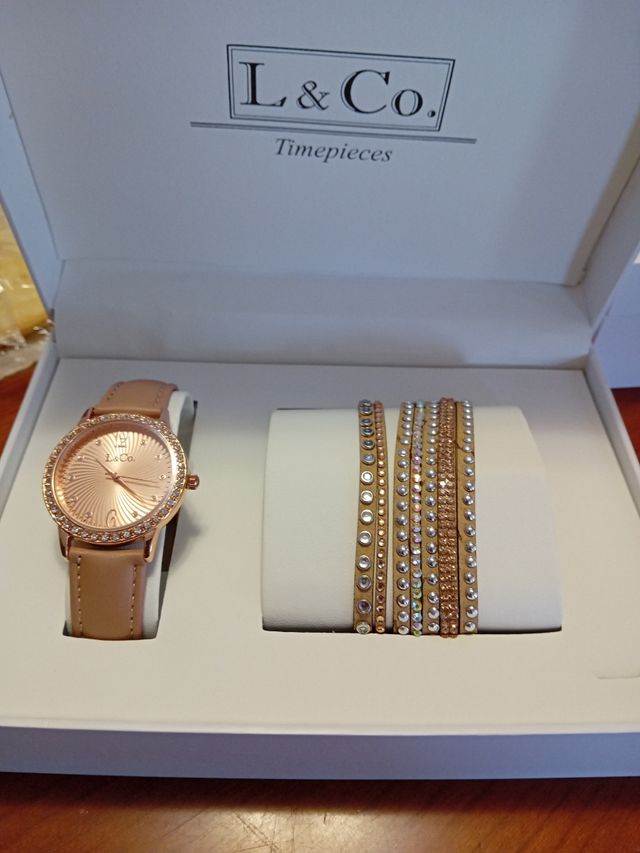 Orologio L & CO + BRACCIALE