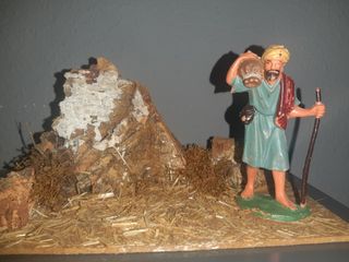 Figura Oliver para el Belen. Pastor