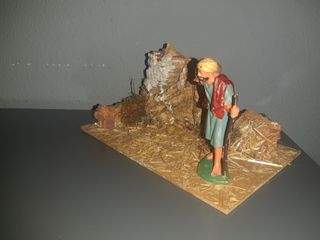 Figura Oliver para el Belen. Pastor