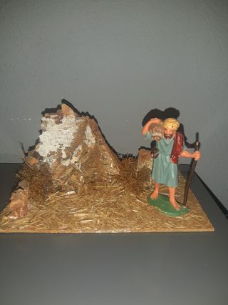Figura Oliver para el Belen. Pastor