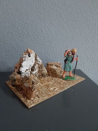 Figura Oliver para el Belen. Pastor