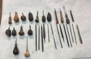 30 herramientas para trabajar la madera antiguos