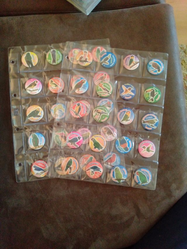 Imanes yogoyce pájaros 