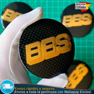 X4 Emblemas BBS 60mm Pegatinas Tapacubos Llantas