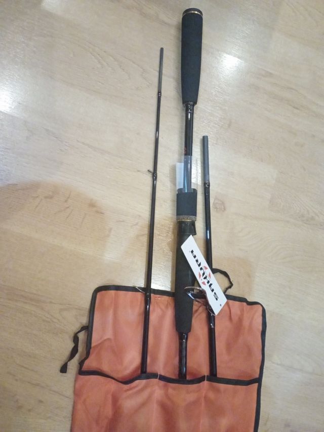 Caña pescar sahura sin abrir