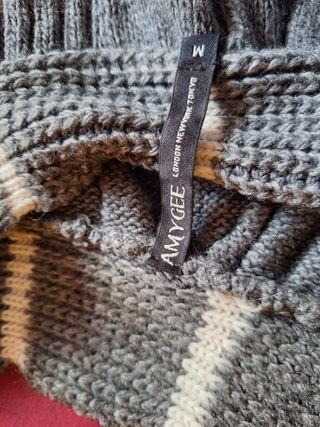 Miniabito donna senza maniche in maglia