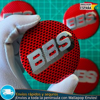X4 Emblemas BBS 60mm Pegatinas Tapacubos Llantas