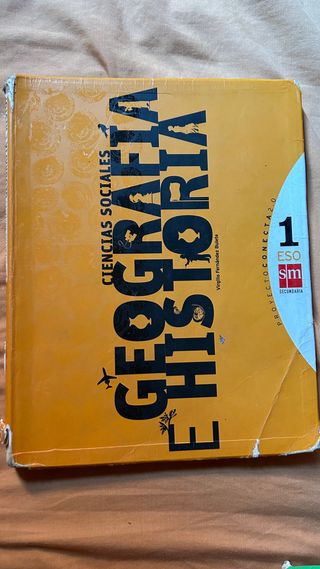 LIBRO GEOGRAFIA E HISTORIA 1ESO